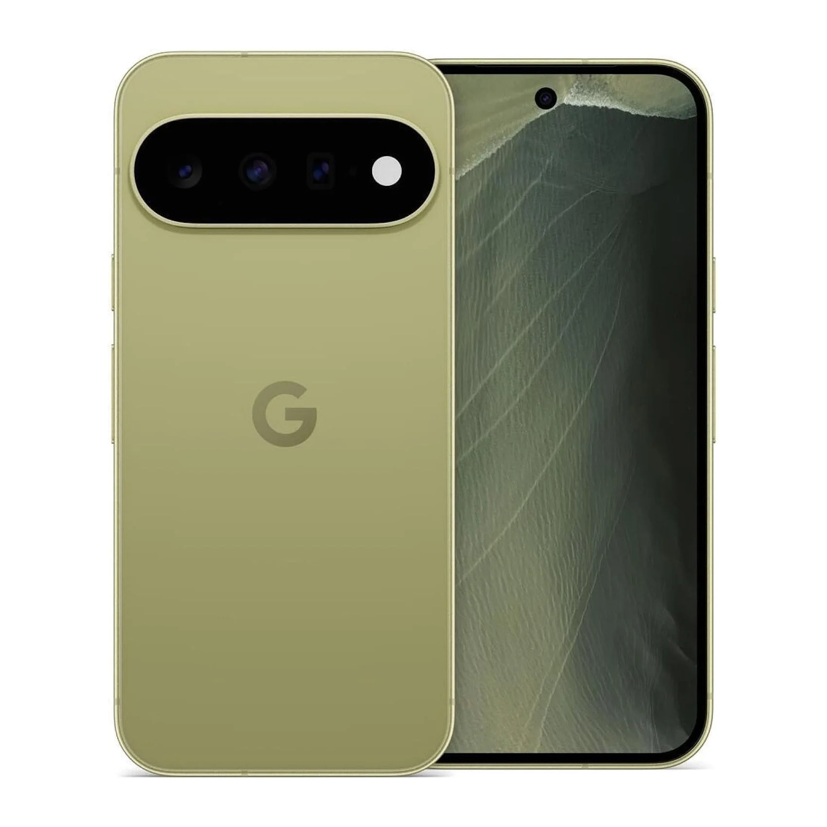 Image of a dark green Pixel Buds Pro 2